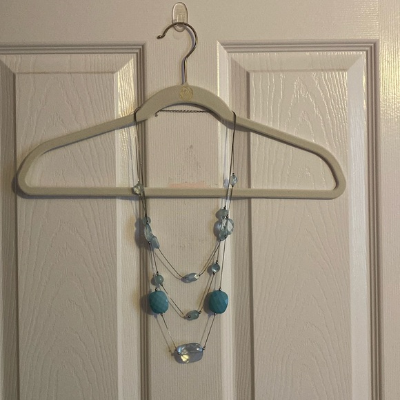 Kohl's Jewelry - Kohl’s Spring Blue Layered Necklace